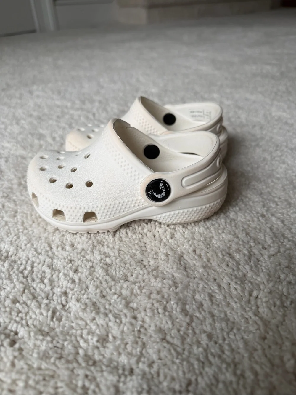 CROCS Toddler Classic Clog - White
